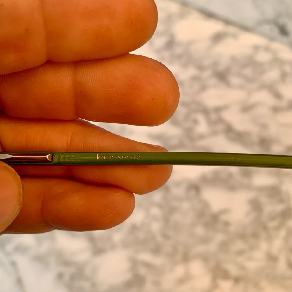 Kate Spade Rectangle Eyeglasses Frames Chocolate … - image 2